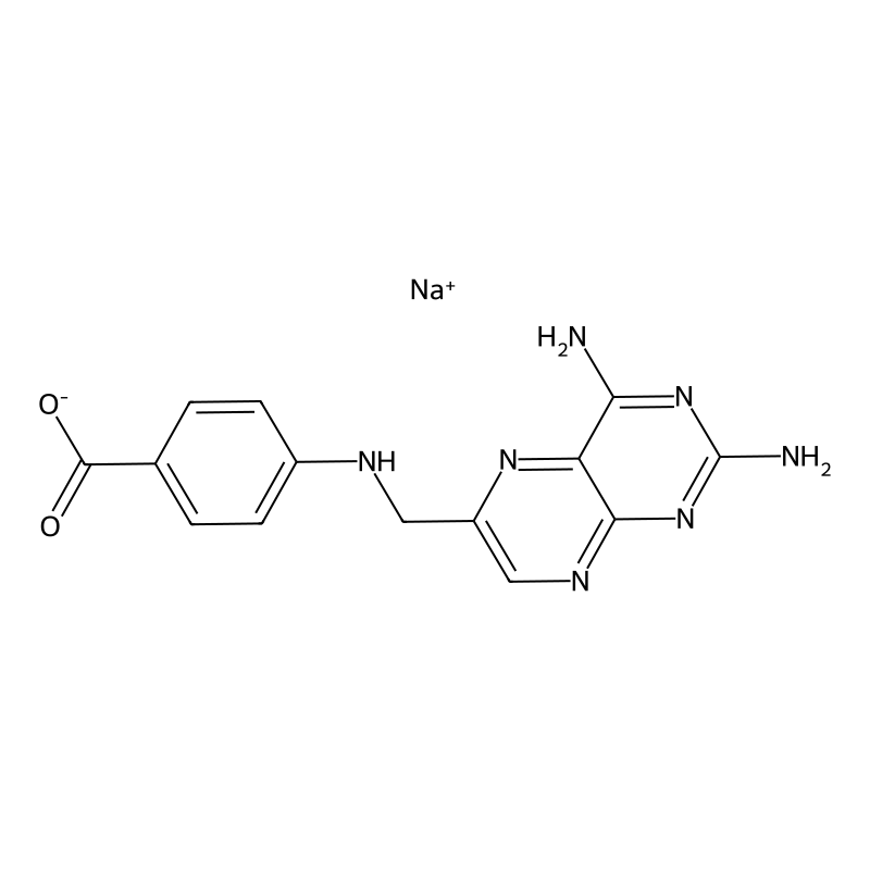 Sodium 4-{[(2,4-diaminopteridin-6-yl)methyl]amino}benzoate