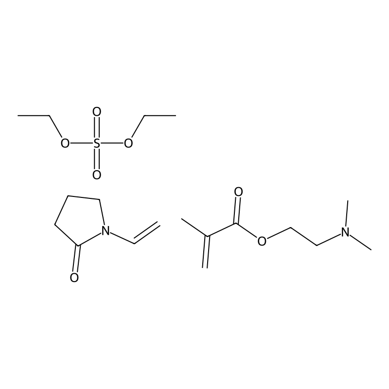 Diethyl sulfate;2-(dimethylamino)ethyl 2-methylprop-2-enoate;1-ethenylpyrrolidin-2-one