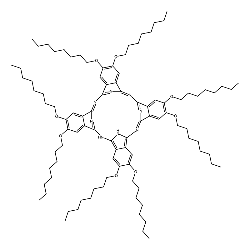 6,7,15,16,24,25,33,34-Octaoctoxy-2,11,20,29,37,38,39,40-octazanonacyclo[28.6.1.13,10.112,19.121,28.04,9.013,18.022,27.031,36]tetraconta-1,3(40),4,6,8,10,12(39),13,15,17,19,21,23,25,27,30(37),31,33,35-nonadecaene