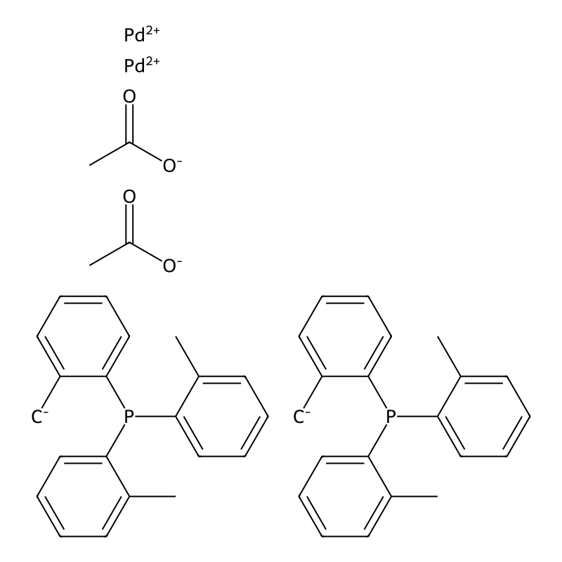 trans-Bis(acetato)bis[2-[bis(2-methylphenyl)phosphino]benzyl]dipalladium(II)