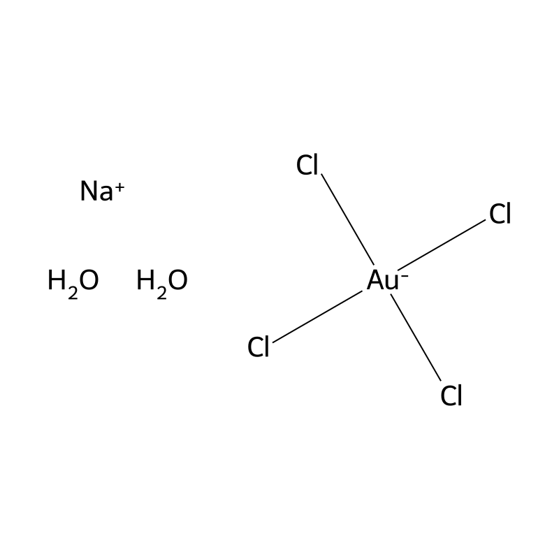 Sodium tetrachloroaurate(III) dihydrate