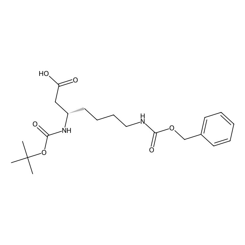 (S)-7-(((Benzyloxy)carbonyl)amino)-3-((tert-butoxycarbonyl)amino)heptanoic acid