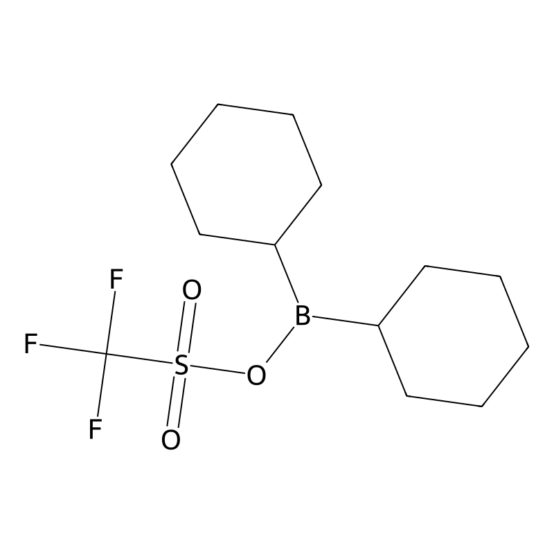 Dicyclohexyl(trifluoromethanesulfonyloxy)borane