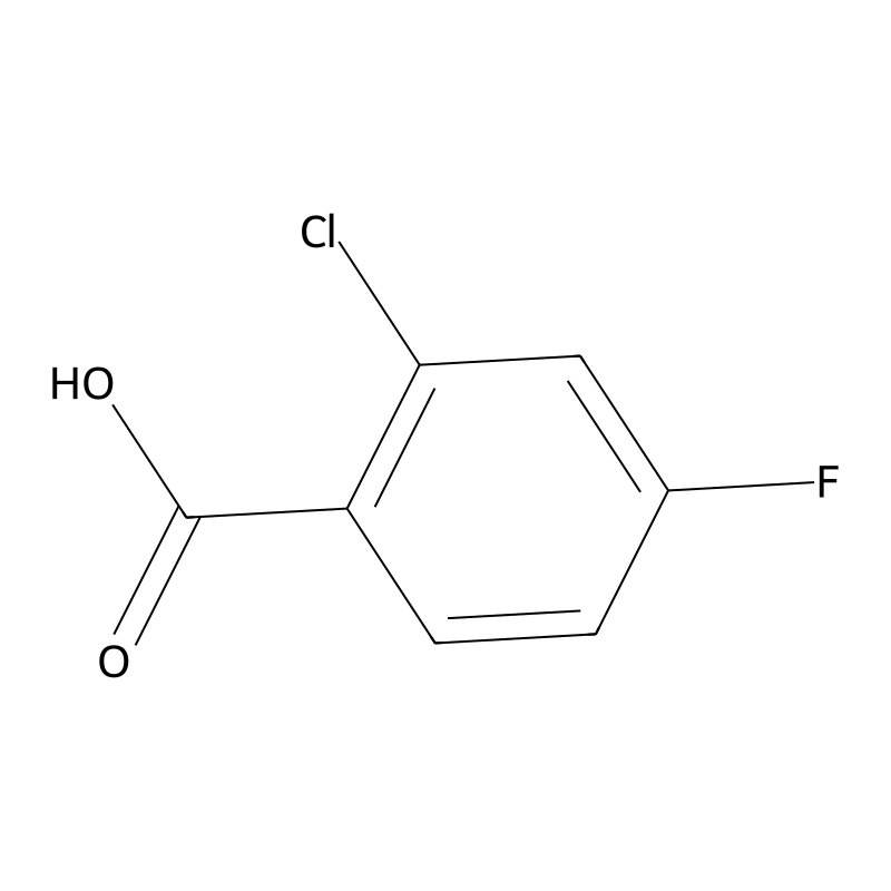 2-Chloro-4-fluorobenzoic acid