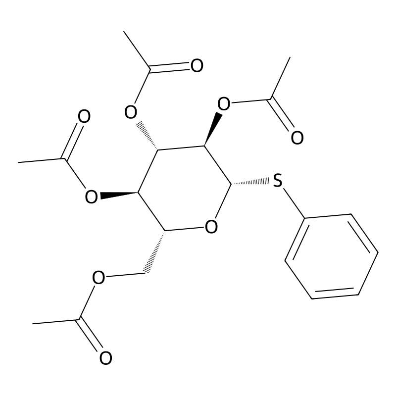 (2R,3R,4S,5R,6S)-2-(Acetoxymethyl)-6-(phenylthio)tetrahydro-2H-pyran-3,4,5-triyl triacetate