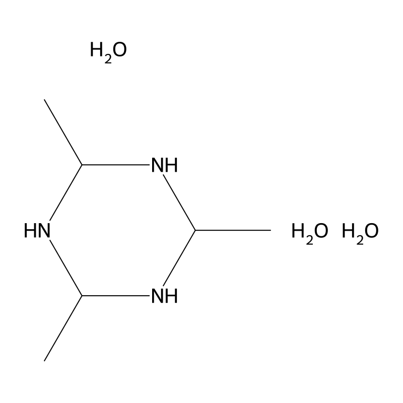 2,4,6-trimethyl-1,3,5-triazinane Trihydrate