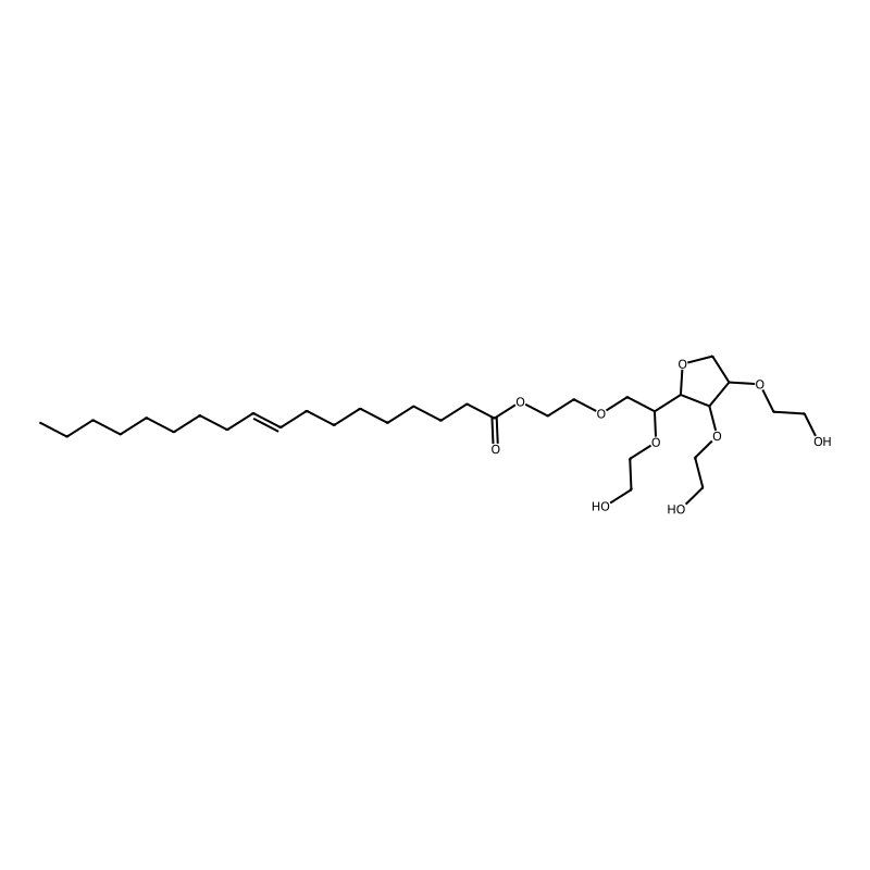 2-[2-[3,4-Bis(2-hydroxyethoxy)oxolan-2-yl]-2-(2-hydroxyethoxy)ethoxy]ethyl octadec-9-enoate