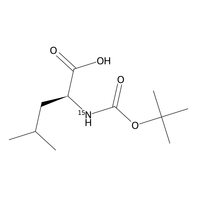 (2S)-4-Methyl-2-[(2-methylpropan-2-yl)oxycarbonyl(15N)amino]pentanoic acid