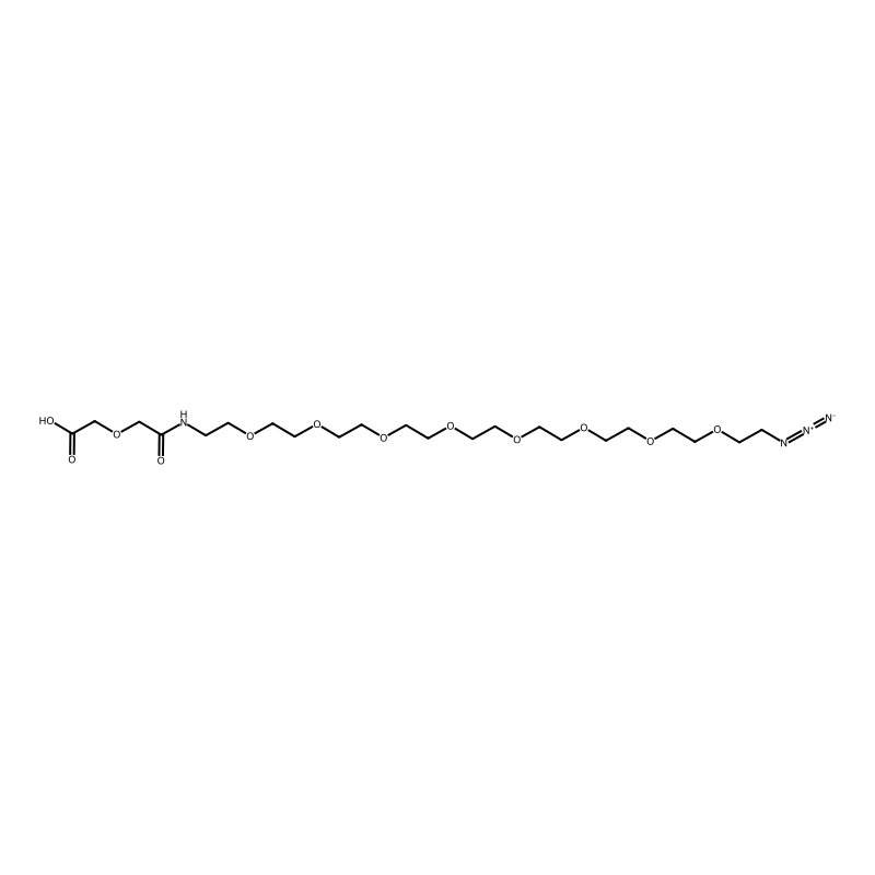 2-((Azido-PEG8-carbamoyl)methoxy)acetic acid