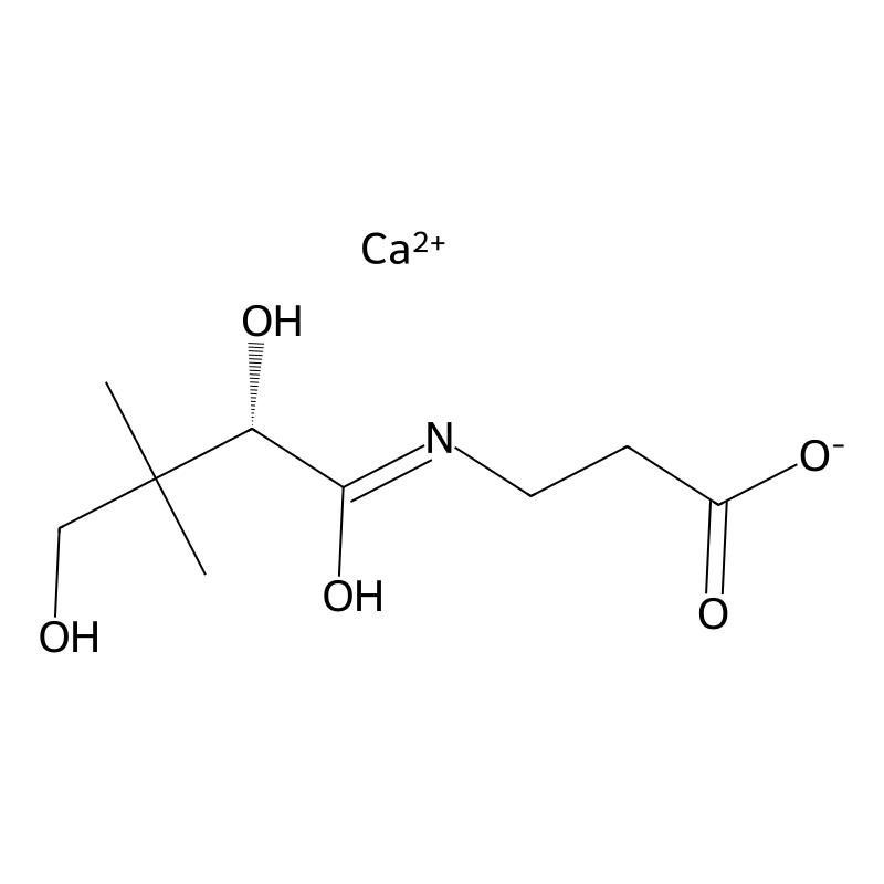 calcium;3-[[(2S)-2,4-dihydroxy-3,3-dimethylbutanoyl]amino]propanoate