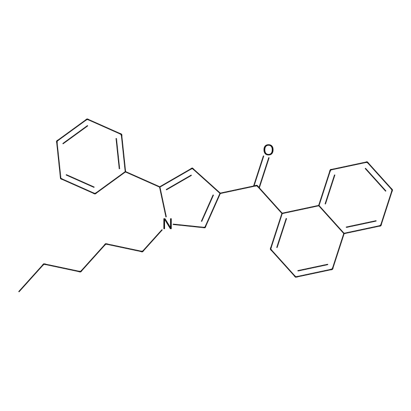 naphthalen-1-yl(1-pentyl-5-phenyl-1H-pyrrol-3-yl)methanone