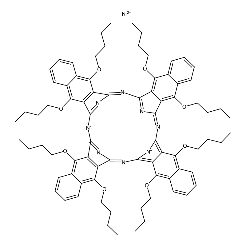 Nickel(2+);5,12,18,25,31,38,44,51-octabutoxy-2,15,28,41,53,55-hexaza-54,56-diazanidatridecacyclo[40.10.1.13,14.116,27.129,40.04,13.06,11.017,26.019,24.030,39.032,37.043,52.045,50]hexapentaconta-1,3,5,7,9,11,13,15,17,19,21,23,25,27(55),28,30,32,34,36,38,40,42(53),43,45,47,49,51-heptacosaene