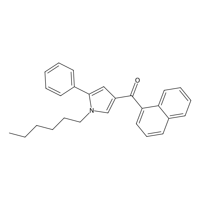 (1-hexyl-5-phenyl-1H-pyrrol-3-yl)(naphthalen-1-yl)methanone