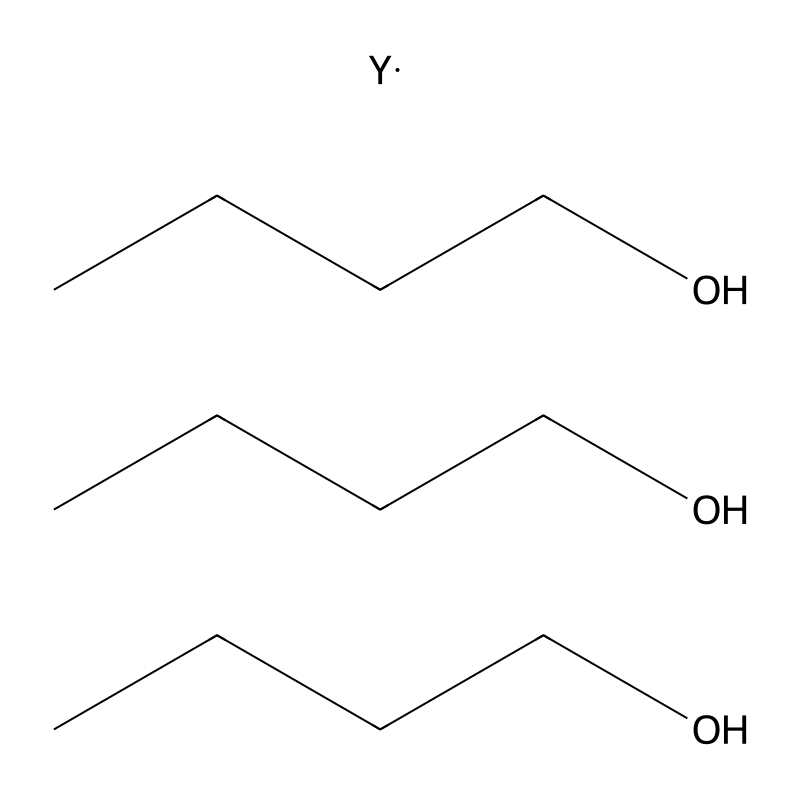 Butan-1-ol;yttrium