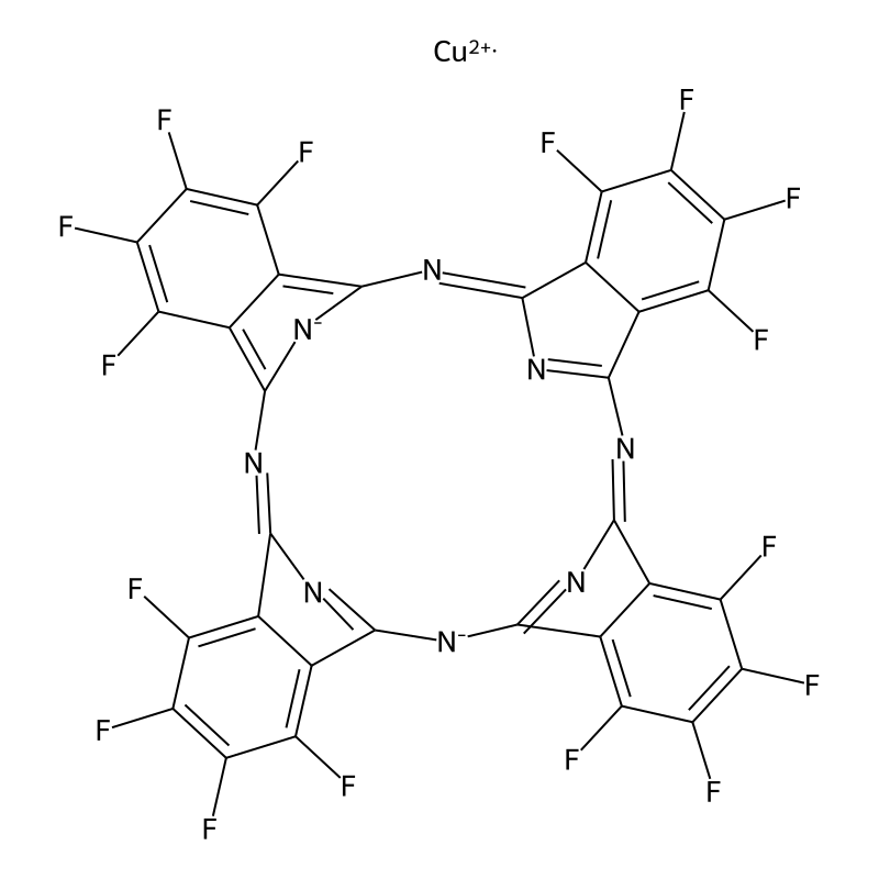 Copper(II) 1,2,3,4,8,9,10,11,15,16,17,18,22,23,24,25-hexadecafluoro-29H,31H-phthalocyanine