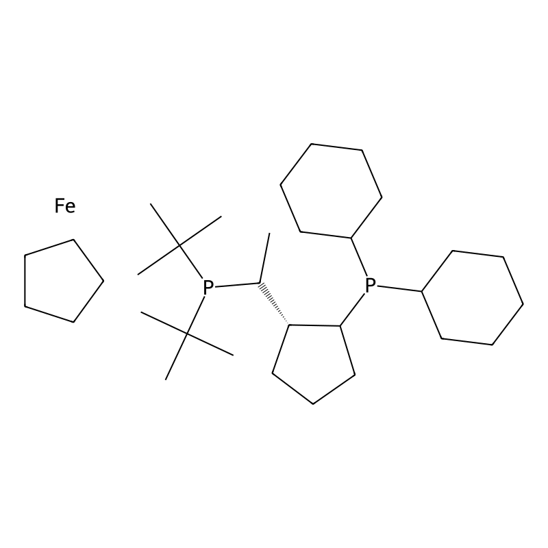 cyclopentane;ditert-butyl-[1-[(1R)-2-dicyclohexylphosphanylcyclopentyl]ethyl]phosphane;iron