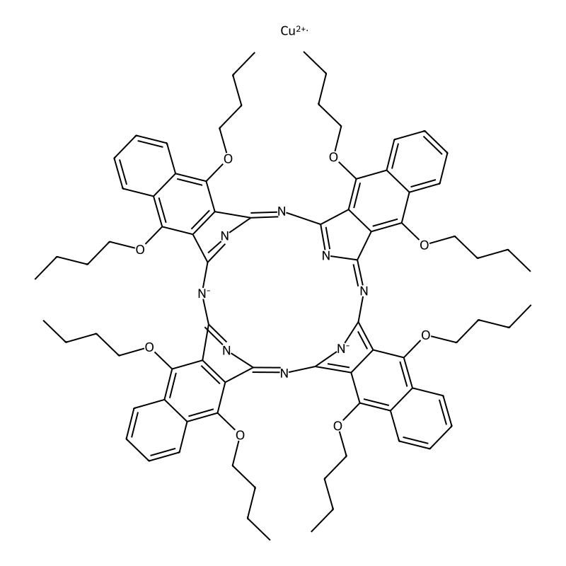 Copper(II) 5,9,14,18,23,27,32,36-octabutoxy-2,3-naphthalocyanine