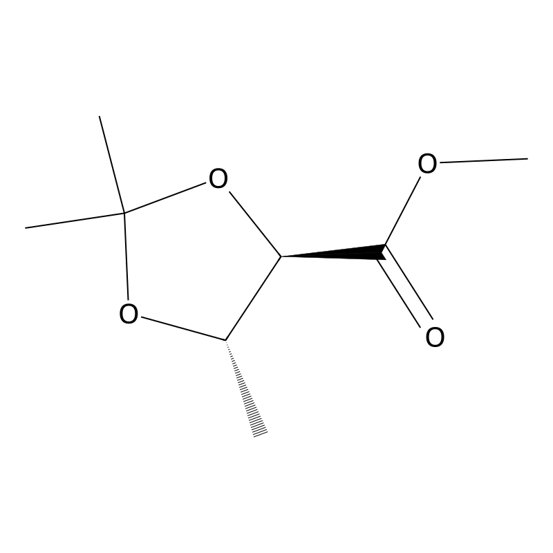 Methyl (4R,5S)-2,2,5-trimethyl-1,3-dioxolane-4-carboxylate