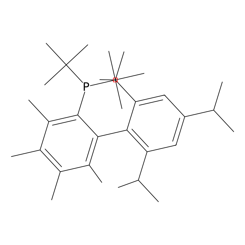 Di-tert-butyl(2',4',6'-triisopropyl-3,4,5,6-tetramethyl-[1,1'-biphenyl]-2-yl)phosphine