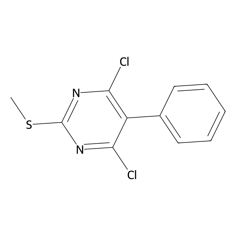 4,6-Dichloro-2-methylthio-5-phenylpyrimidine