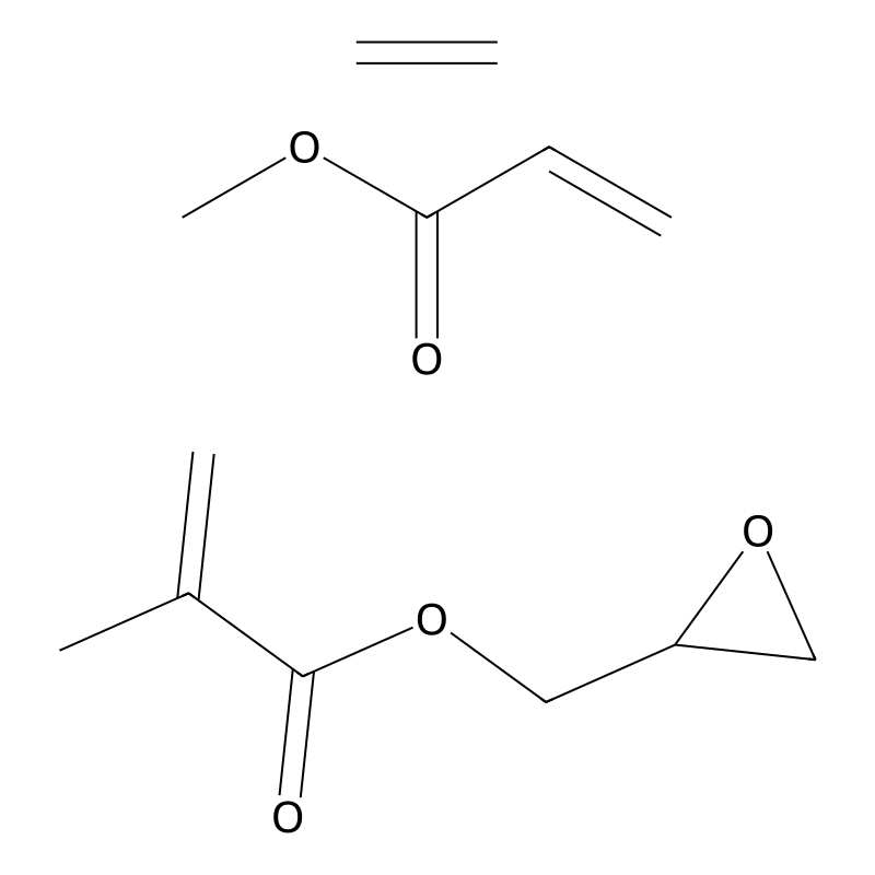 Ethene;methyl prop-2-enoate;oxiran-2-ylmethyl 2-methylprop-2-enoate