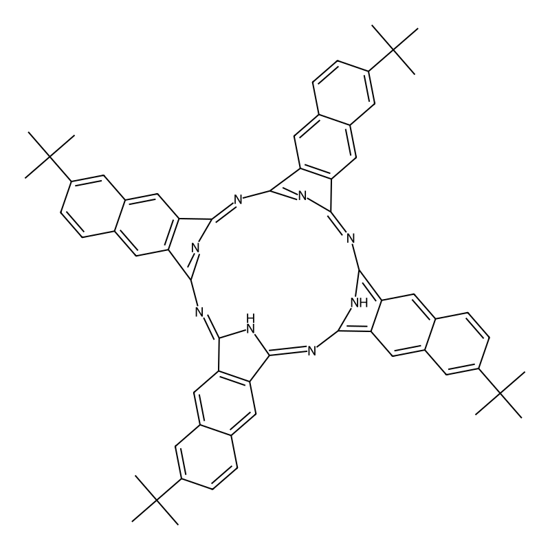 8,21,34,47-Tetratert-butyl-2,15,28,41,53,54,55,56-octazatridecacyclo[40.10.1.13,14.116,27.129,40.04,13.06,11.017,26.019,24.030,39.032,37.043,52.045,50]hexapentaconta-1(53),2,4(13),5,7,9,11,14,16,18,20,22,24,26,28,30(39),31,33,35,37,40(54),41,43(52),44,46,48,50-heptacosaene