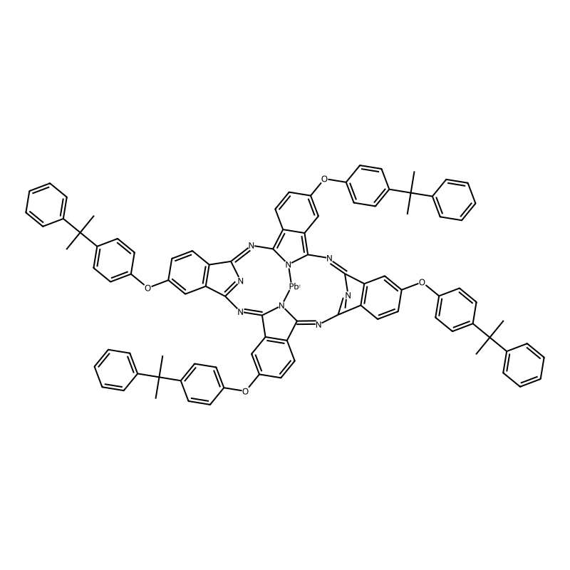 Lead(II) tetrakis(4-cumylphenoxy)phthalocyanine