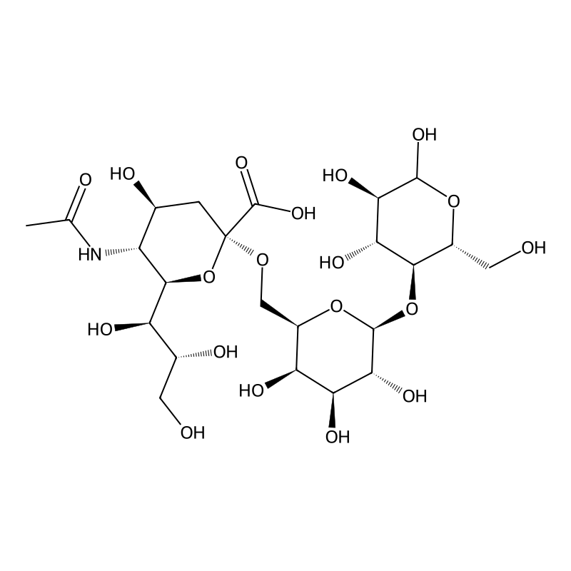 (2S,4S,5R,6R)-5-Acetamido-4-hydroxy-6-[(1R,2R)-1,2,3-trihydroxypropyl]-2-[[(2R,3R,4S,5R,6S)-3,4,5-trihydroxy-6-[(2R,3S,4R,5R)-4,5,6-trihydroxy-2-(hydroxymethyl)oxan-3-yl]oxyoxan-2-yl]methoxy]oxane-2-carboxylic acid