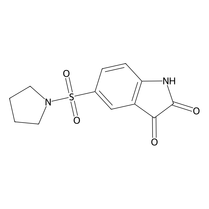 5-(Pyrrolidin-1-ylsulfonyl)indoline-2,3-dione