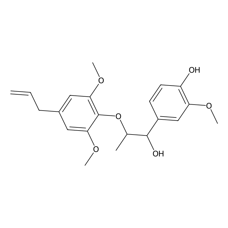 1-(3,4-dimethoxyphenyl)-2-(4-allly-2,6-dimethoxyphenoxy)propan-1-ol