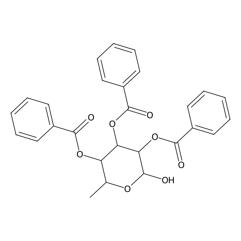 (4,5-Dibenzoyloxy-6-hydroxy-2-methyloxan-3-yl) benzoate