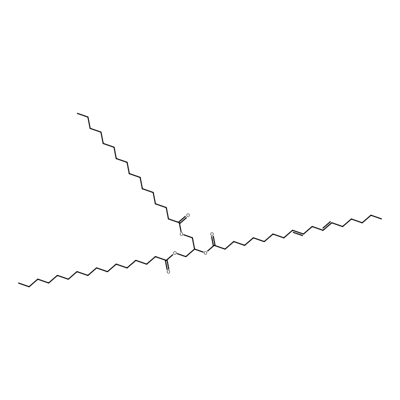 Glycerol 1,3-dihexadecanoate 2-(9Z,12Z-octadecadienoate)