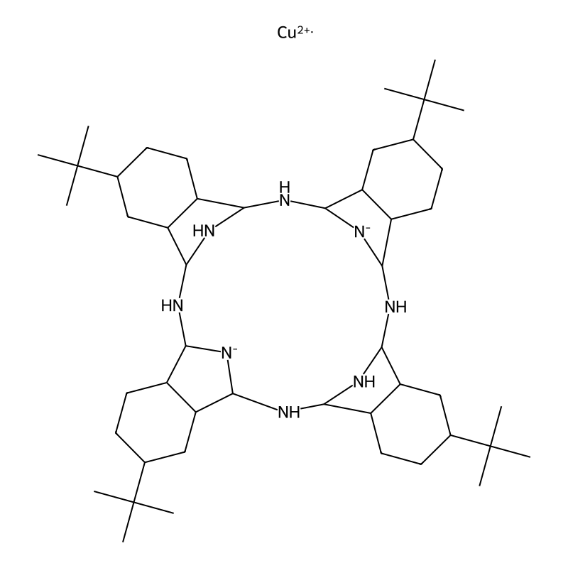 Copper;6,15,24,33-tetratert-butyl-2,11,20,29,37,39-hexaza-38,40-diazanidanonacyclo[28.6.1.13,10.112,19.121,28.04,9.013,18.022,27.031,36]tetracontane