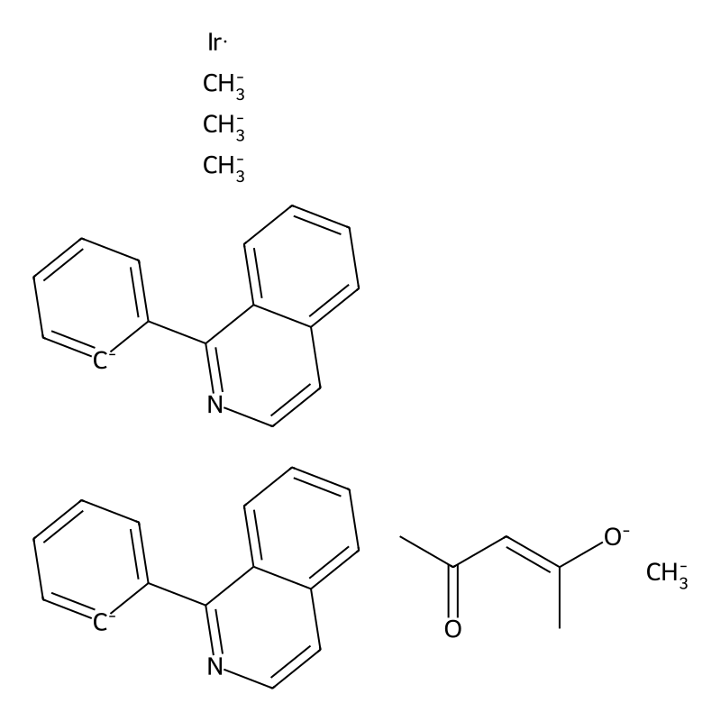 2,4-Dioxopentan-3-ide; bis[2-(isoquinolin-1-yl)phenyl]tetramethyliridiumylium