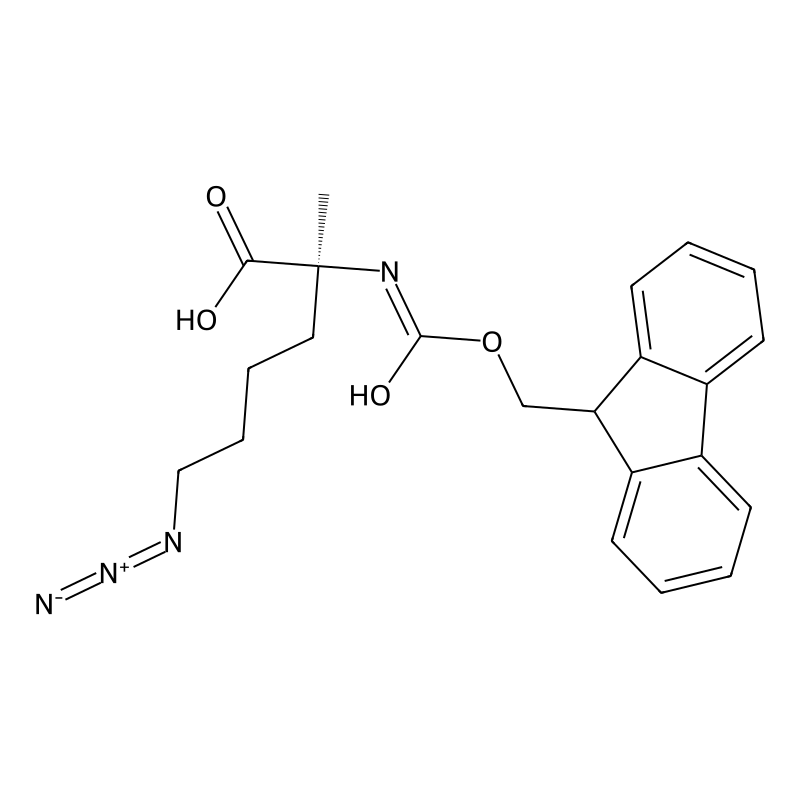 (S)-2-(((9H-fluoren-9-yl)methoxy)carbonylamino)-6-azido-2-methylhexanoic acid