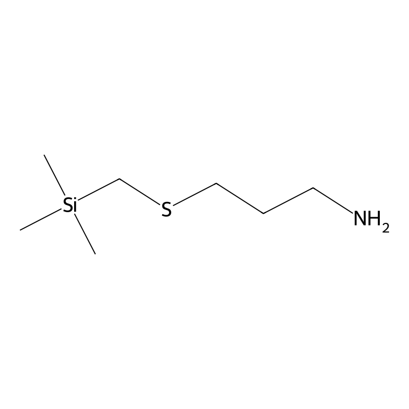 3-(trimethylsilylmethylsulfanyl)propan-1-amine