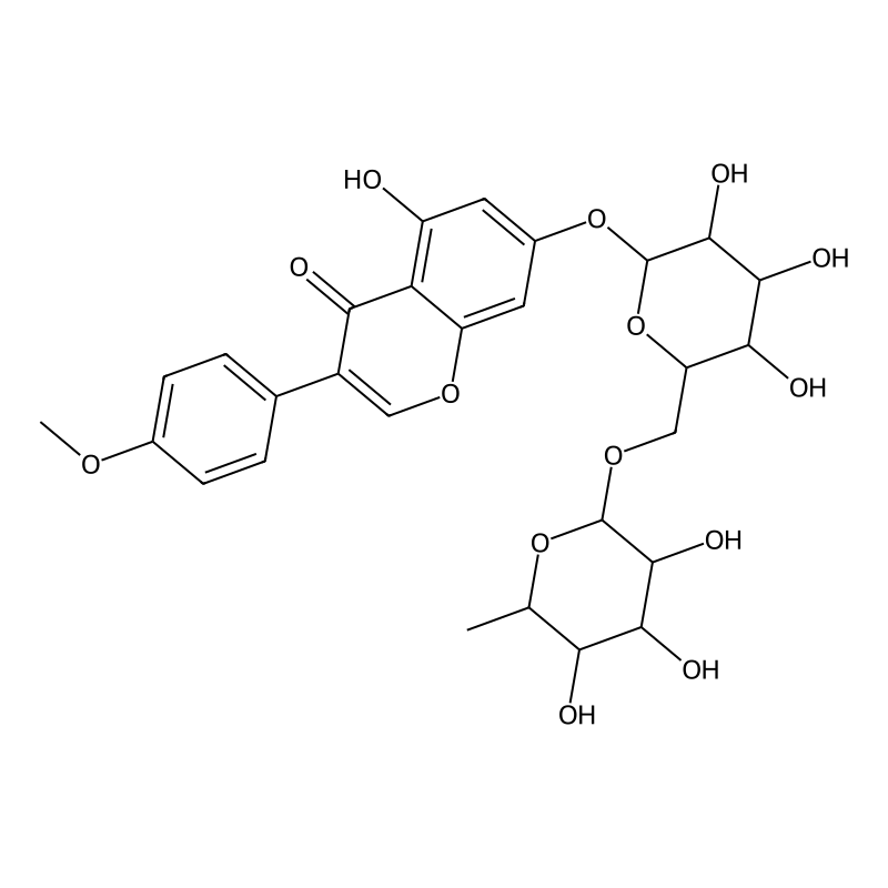 5-Hydroxy-3-(4-methoxyphenyl)-7-[3,4,5-trihydroxy-6-[(3,4,5-trihydroxy-6-methyloxan-2-yl)oxymethyl]oxan-2-yl]oxychromen-4-one