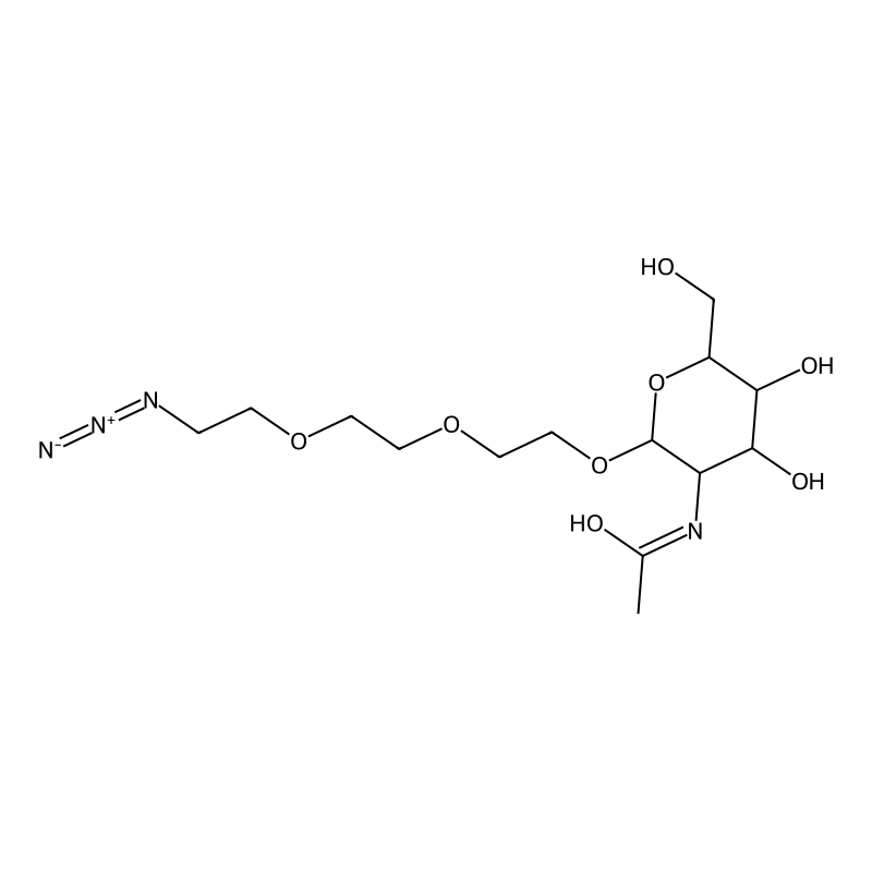 N-[2-[2-[2-(2-Azidoethoxy)ethoxy]ethoxy]-4,5-dihydroxy-6-(hydroxymethyl)oxan-3-yl]acetamide