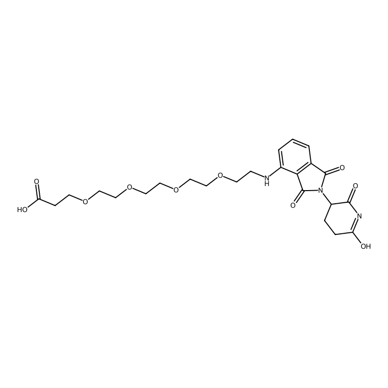 Pomalidomide-PEG4-COOH