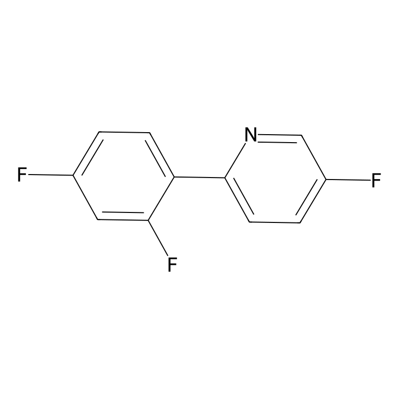 2-(2,4-Difluorophenyl)-5-fluoropyridine