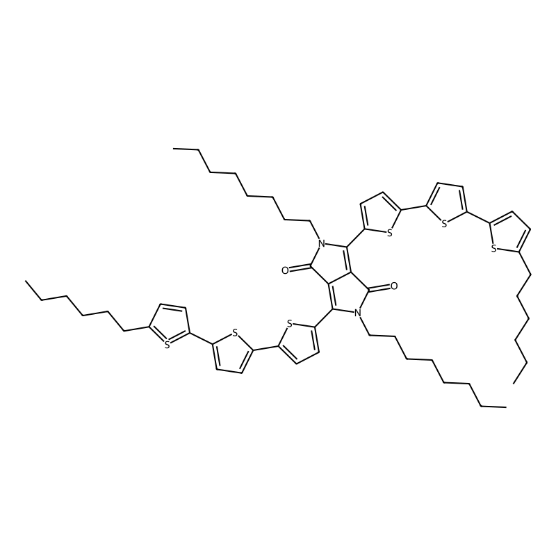 2,5-Dioctyl-3,6-bis-(5''-N-hexyl-[2,2',5',2'']terthiophen-5-yl)-pyrrolo[3,4-c]pyrrole-1,4-dione