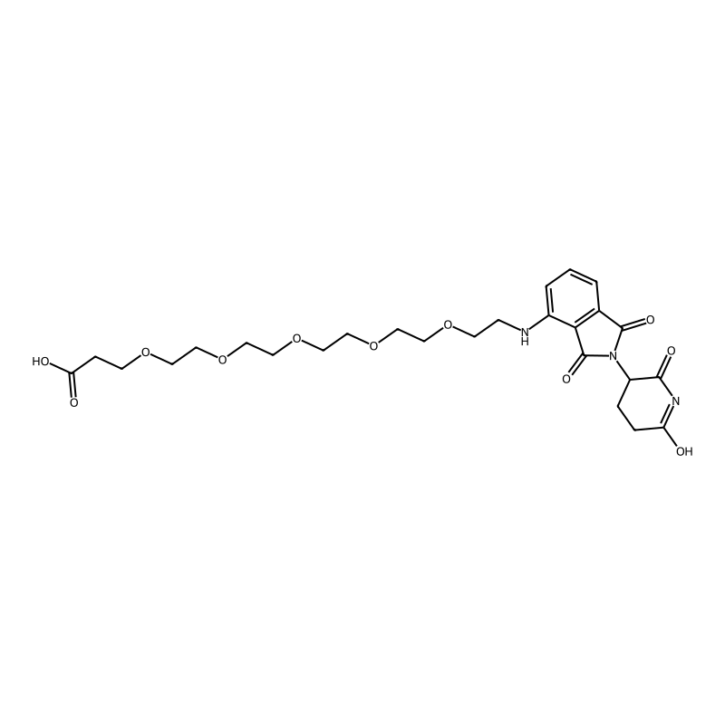 Pomalidomide 4'-PEG5-acid