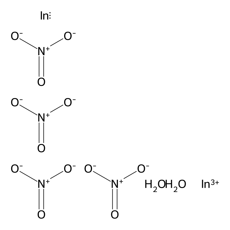 Nitric acid, indium(3+) salt, hydrate (9CI)