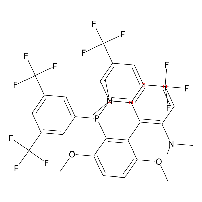 2-[Bis(3,5-trifluoromethylphenylphosphino)-3,6-dimethoxy]-2',6'-dimethylamino-1,1'-biphenyl