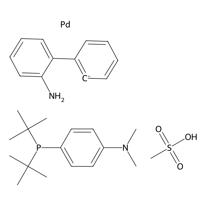 4-ditert-butylphosphanyl-N,N-dimethylaniline;methanesulfonic acid;palladium;2-phenylaniline