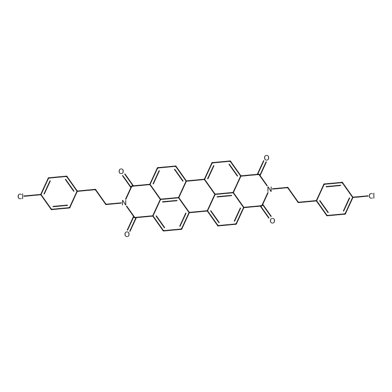 N,N'-Bis[2-(4-chloro-phenyl)-ethyl]-3,4,9,10-perylene dicarboximide