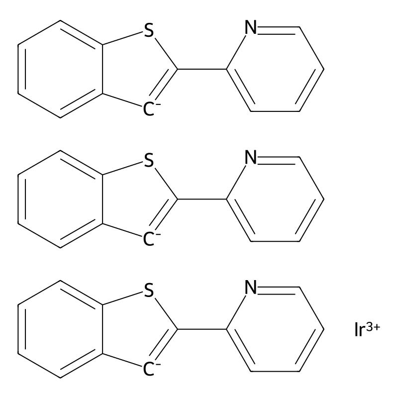 fac-Tris[2-(benzo[b]thiophen-2-yl)pyridinato-C3,N]iridium(III)