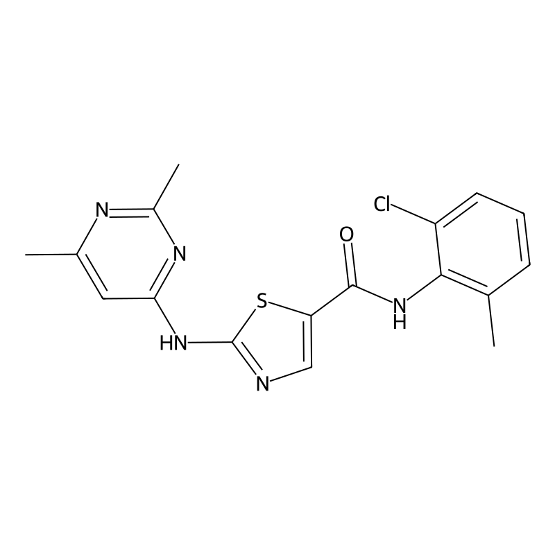 N-(2-Chloro-6-methylphenyl)-2-((2,6-dimethyl-4-pyrimidinyl)amino)-5-thiazolecarboxamide