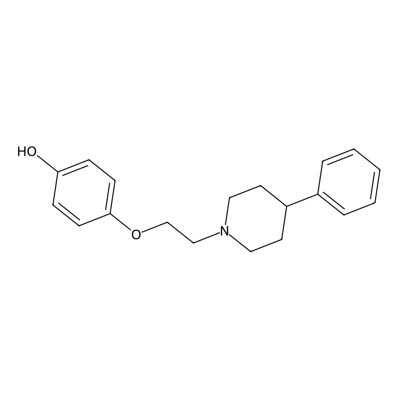 4-[2-(4-Phenyl-piperidin-1-yl)-ethoxy]-phenol