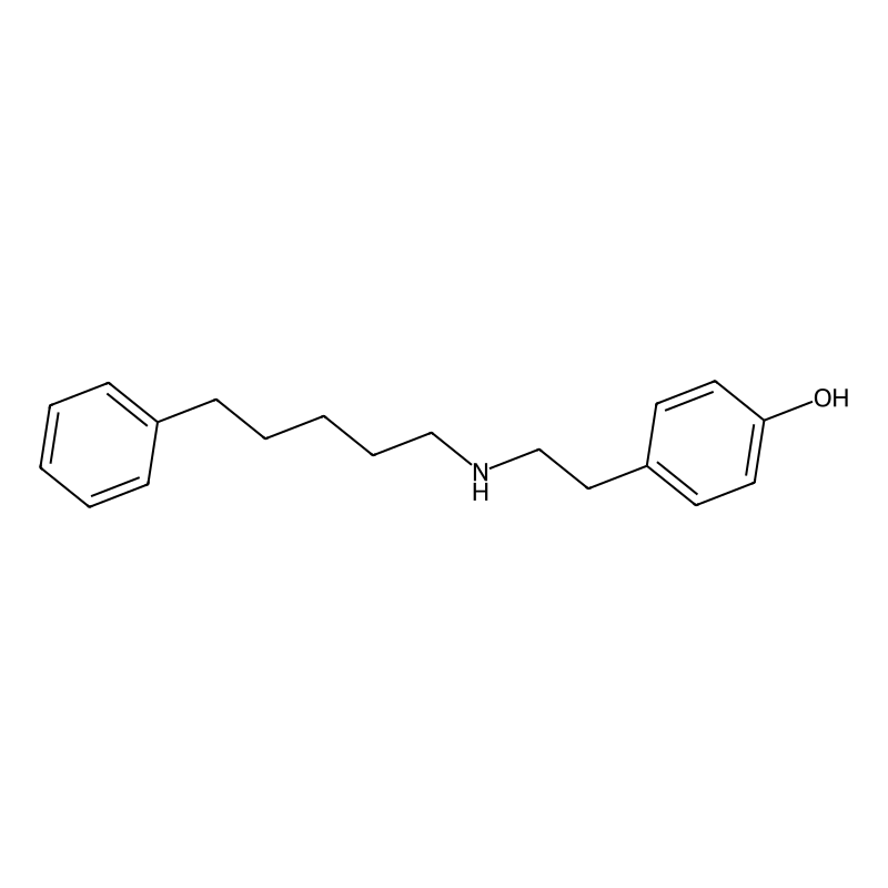 4-[2-(5-Phenyl-pentylamino)-ethyl]-phenol